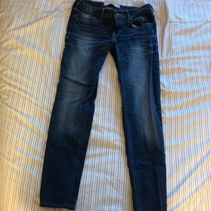 Hollister medium-wash straight leg jeans